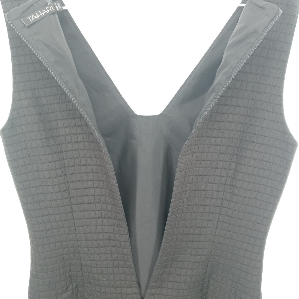 Tahari Sheath Casual Dress Size 6 Wool Blend - Picture 11 of 14